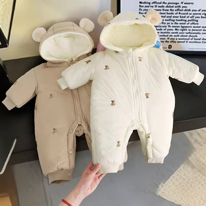 Baby Bear Winter Romper