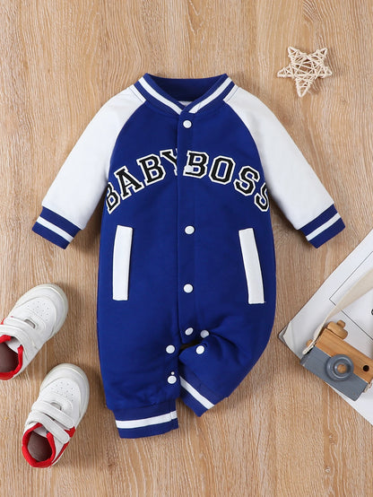 Baby Jumpsuit Lange Mouwen Modieuze Outfit