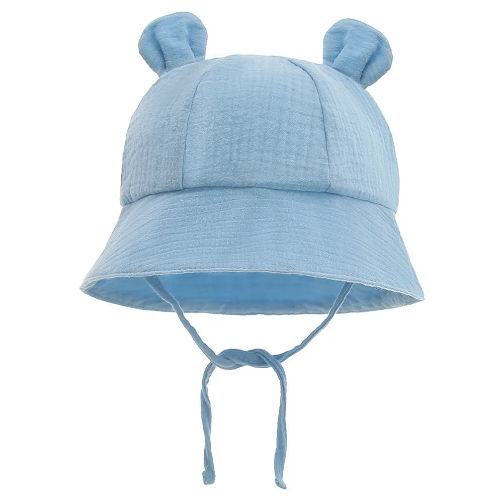 Baby Sun Hat with Bunny Ears