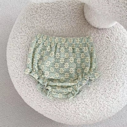 Gebreide Set met Bloemenjacquard