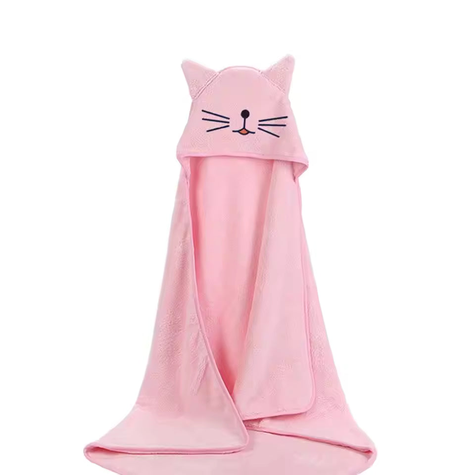 CuddleCat Badcape met Capuchon
