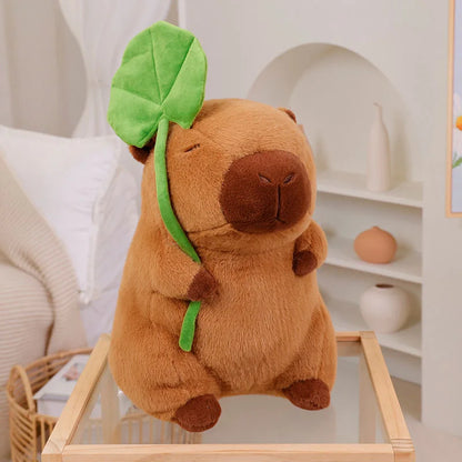 Lotusblad Capibara Knuffelspeelgoed