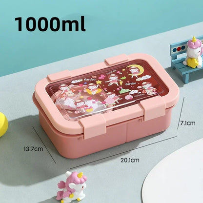 Cartoon Lunchcontainer voor Kinderen
