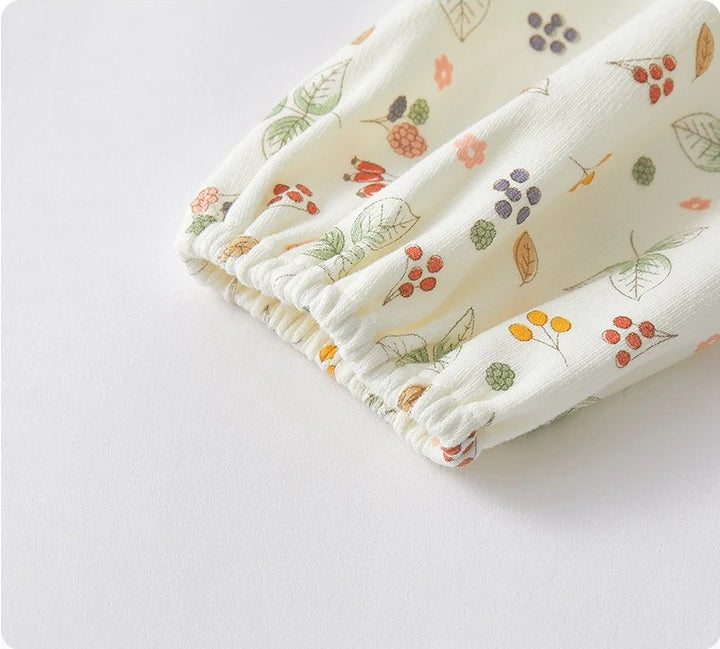 Romper Bloemenprint Pastorale Stijl