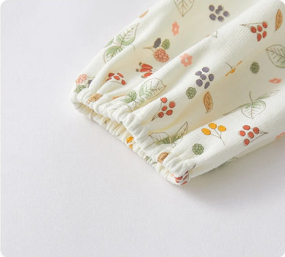 Romper Bloemenprint Pastorale Stijl