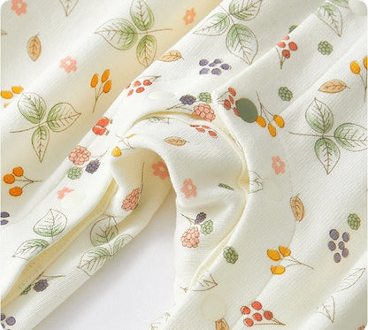 Romper Bloemenprint Pastorale Stijl