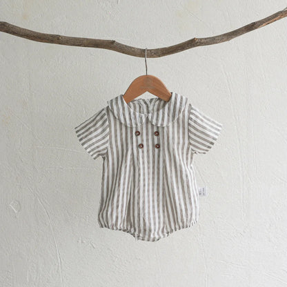 Finn Streep Romper – Zomerse Jumpsuit