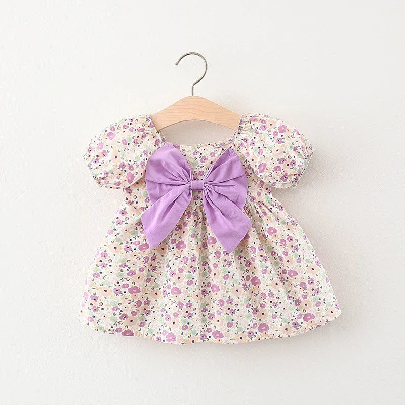Luna Jurk – Meisjes Zomerjurk met Strik