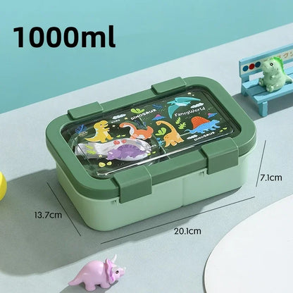 Cartoon Lunchcontainer voor Kinderen
