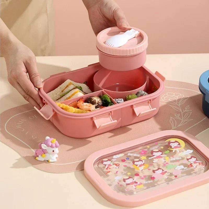 Cartoon Lunchcontainer voor Kinderen