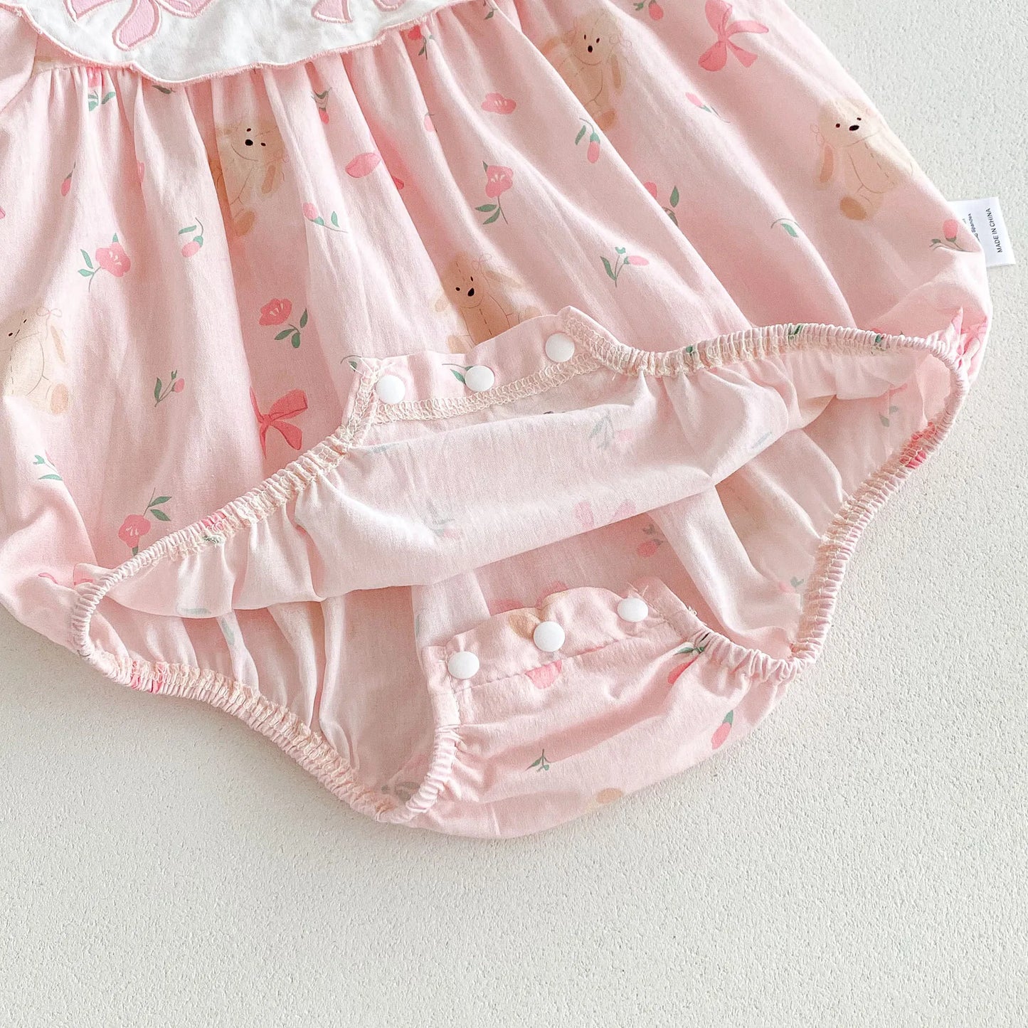 Zomer Babymeisjes Romper – Prinsessenstijl