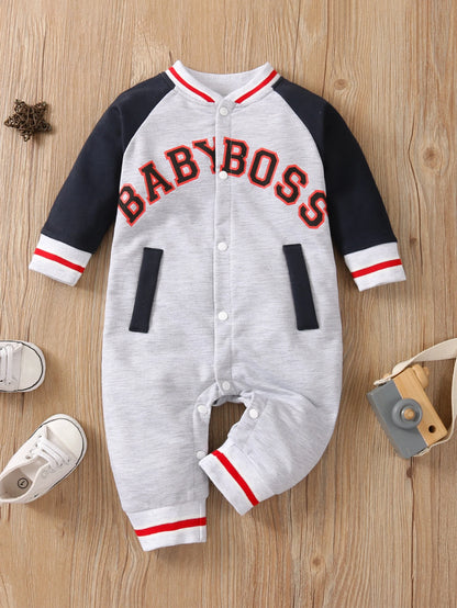 Baby Jumpsuit Lange Mouwen Modieuze Outfit
