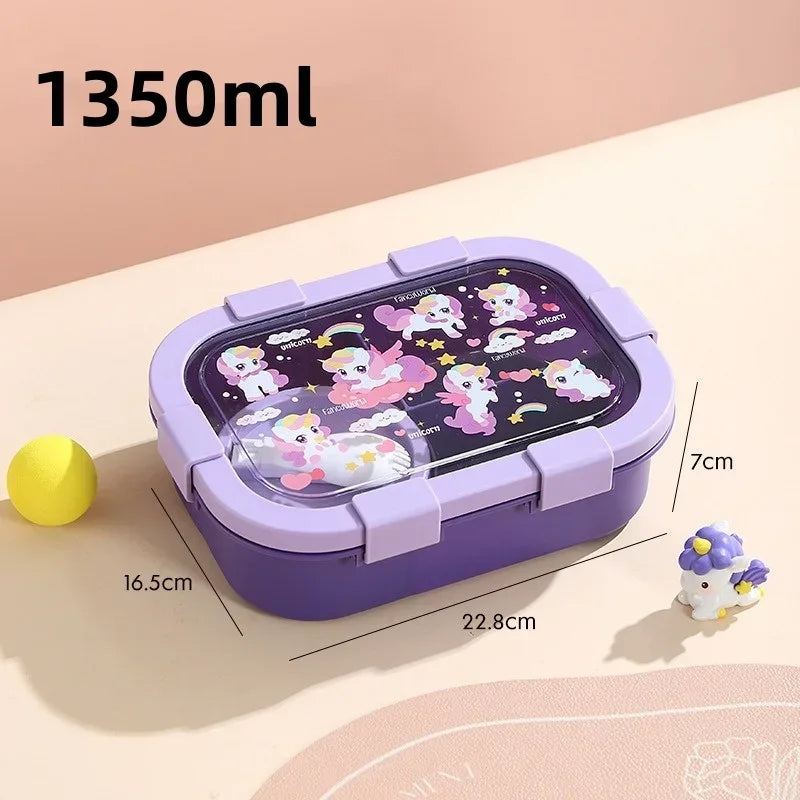 Cartoon Lunchcontainer voor Kinderen