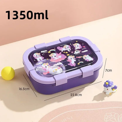Cartoon Lunchcontainer voor Kinderen