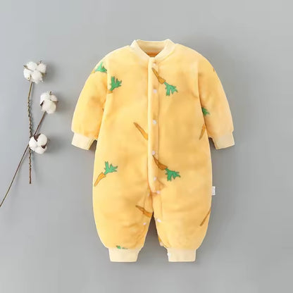 Cozy Baby Fleece Romper