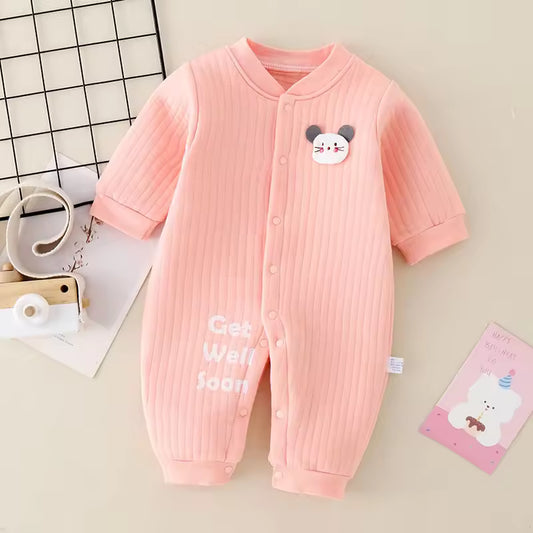 Gezellige Katoenen Baby Jumpsuit