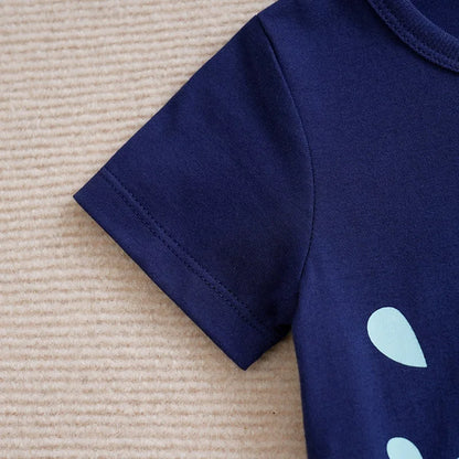 Baby Jumpsuit met 3D Olifant Zomer Romper