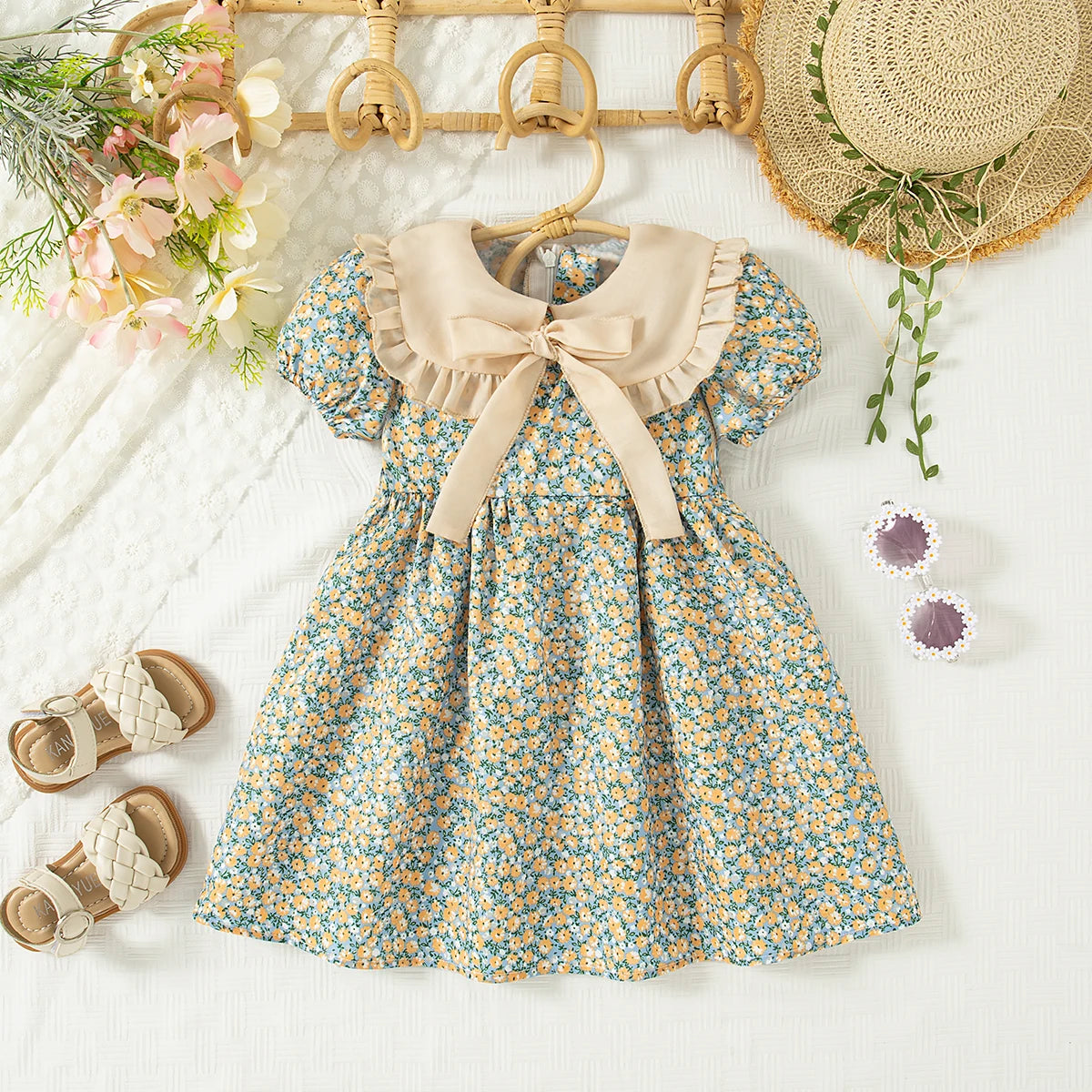 Mila & Bloem – Zomerjurk voor Kleine Meisjes
