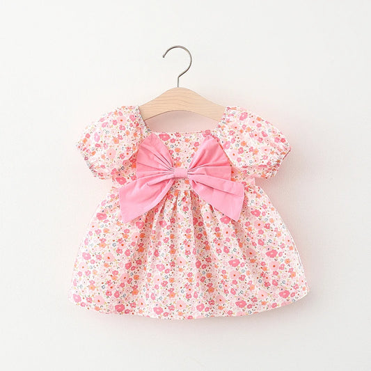 Luna Jurk – Meisjes Zomerjurk met Strik