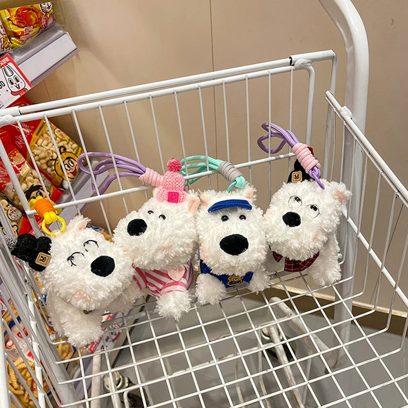 Kleine Hondenknuffel Sleutelhanger voor Tas