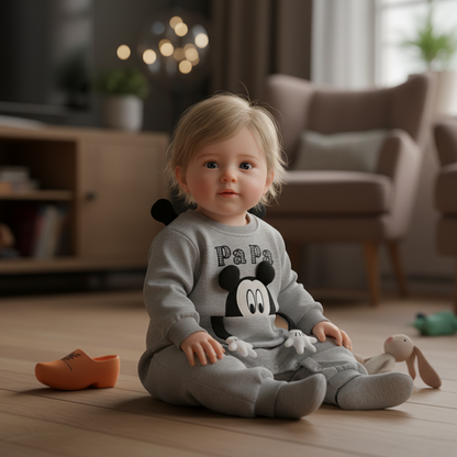 Mickey Zachte Romper