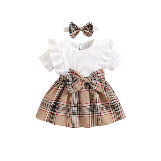 Zomerse Babyjurk met Strik
