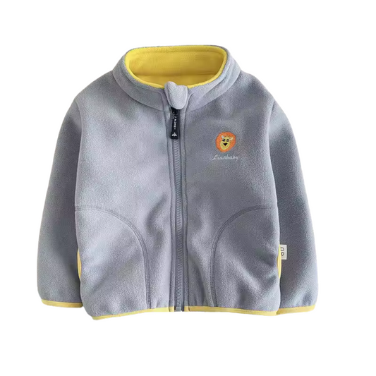 FleeceFun Winterjas met Rits
