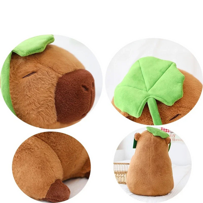 Lotusblad Capibara Knuffelspeelgoed