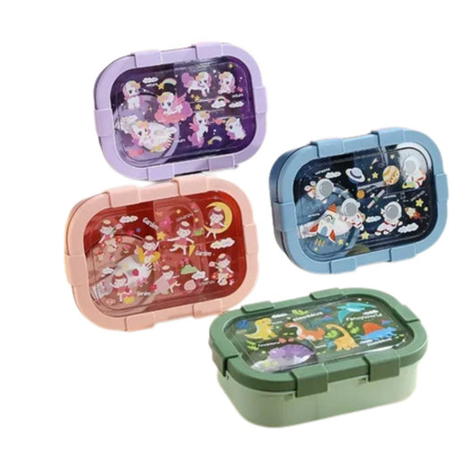 Cartoon Lunchcontainer voor Kinderen
