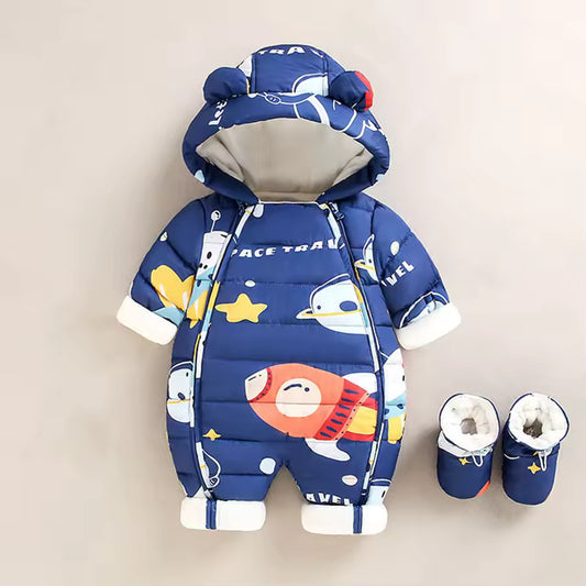 Schattige Baby Winter Buitenkleding