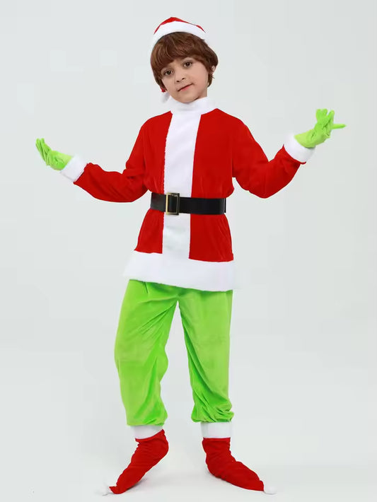 Kinderen Kerstman Kostuum