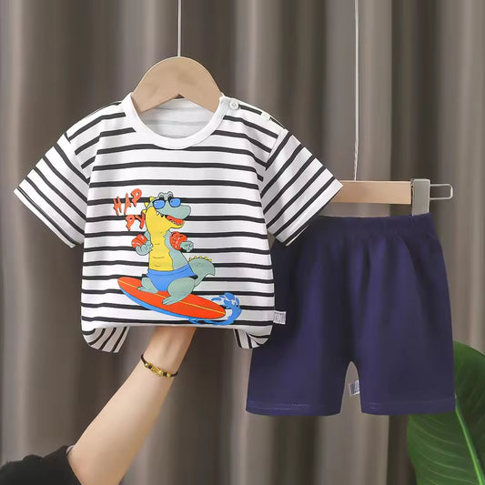 Kinderoutfit met korte mouwen