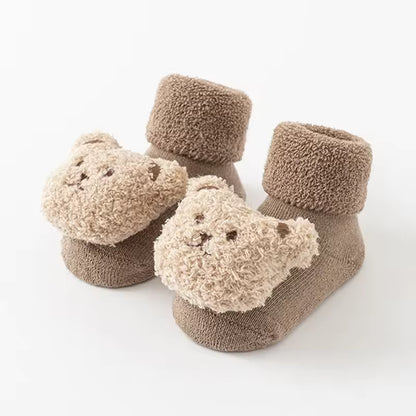 Baby sokken met dierenontwerp