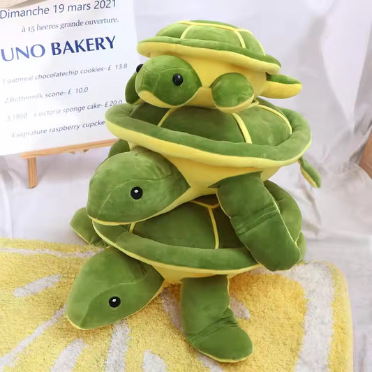 Zachte Groene Schildpad Knuffel