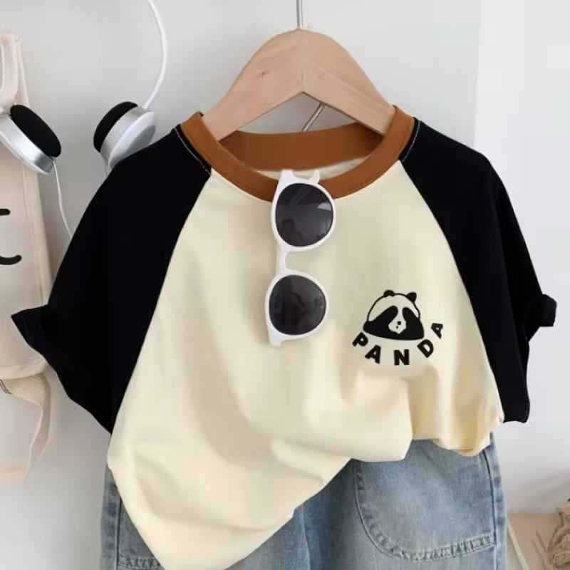 Baby Jongens T-shirt met Korte Mouwen