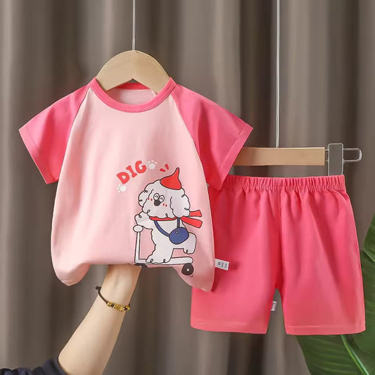 Kinderoutfit met korte mouwen