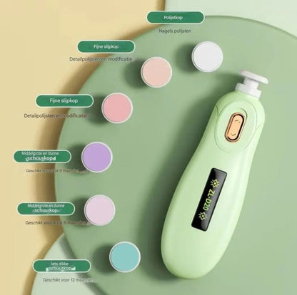 Elektrische Baby Nageltrimmer – Stille Nagelslijper