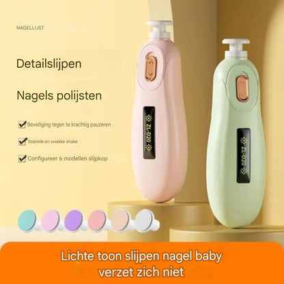 Elektrische Baby Nageltrimmer – Stille Nagelslijper
