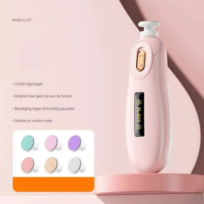 Elektrische Baby Nageltrimmer – Stille Nagelslijper